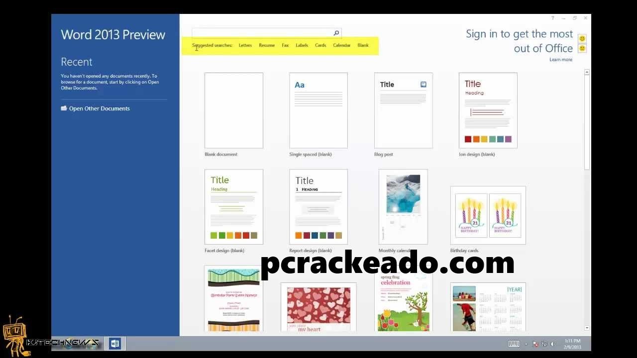 Download Office 2013